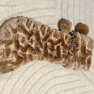 Anthropologie faux fur Stocking !!!